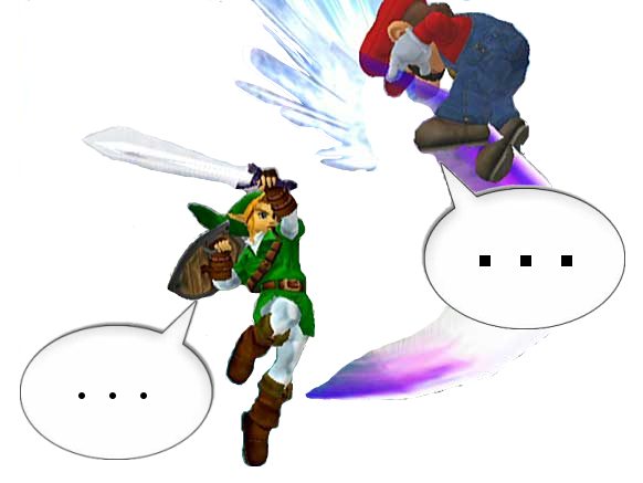 Link and Mario Mute