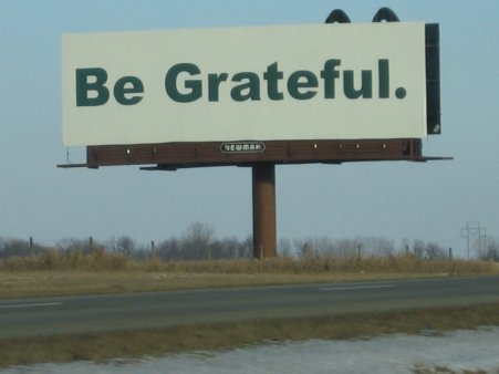 Be Gratefull.