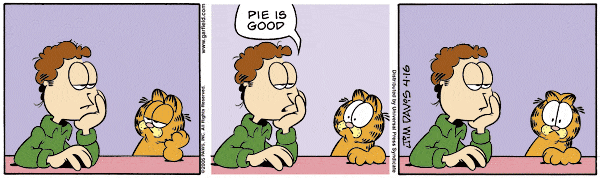 Pie is good