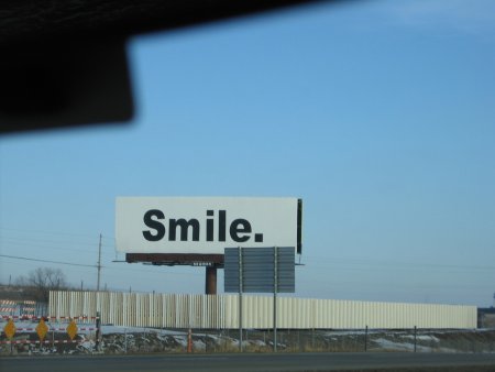 Smile.